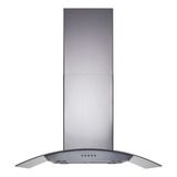 Coifa De Ilha Cadence Gourmet Vidro Curvo 90cm 220v