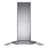 Coifa De Ilha Gourmet Vidro Curvo 90cm 220v Cadence