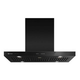 Coifa De Ilha Pro Series 90civ Preta 90 Cm Com Painel Touch E Filtro Baffle Electrolux 127v