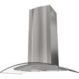 Coifa De Parede Cadence Curvature Inox 90cm Cor Prateado 127v
