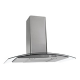 Coifa De Parede Nardelli Vidro Curvo Slim Inox 75cm