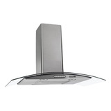 Coifa Parede Depurador Vidro Curvo Inox 80cm 220v Nardelli