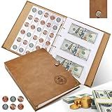 Coin Organizer Suporte Para Coleta De Dinheiro Organizador De Coleção De Moedas Caixa De Armazenamento De Fichário De Álbum De Moedas Para Suprimentos De Coleção De Dinheiro