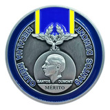 Coin Santos Dumont Medalha Mérito Fab