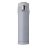 Cokunst Premium Academia De Água Squeeze Térmica Inox Mantém Temperatura Cor Branca 500 Ml