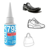 Cola 793 Instantânea Calçado Metal Tênis Bolsa Sapato 22g