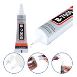 Cola Adesiva Multiuso T 7000 B 7000 Tela Reparo Celular 15ml