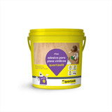 Cola Adesivo Branca Piso Vinílico Quartzolit Weberfloor 4kg