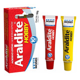 Cola Adesivo Cola Epóxi Araldite Hobby 16g Tekbond Secagem 10 Minutos