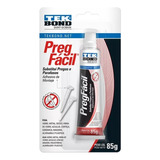 Cola Adesivo Prego Líquido Preg Facil 85g Tekbond Blister Cor Bege