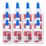 Cola Branca Lavável Kit 12 Unidades 40g Pva Escolar Artes