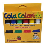 Cola Colorida 150g 6 Cores Atóxica Sem Glúten Lançamento