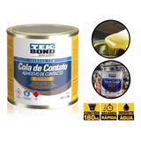 Cola De Contato Adesivo 200g Tek Bond Sapateiro Marceneiro Colar Conserto Tênis Sapato Calçados Couro Borracha