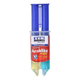 Cola Epóxi Araldite Hobby Seringa 25 Gramas Tekbond
