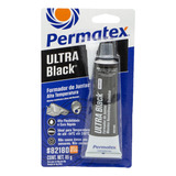 Cola Junta Silicone Motor Câmbio Carter Permatex Ultra Black