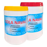 Cola Naval Epoxy Madeira E Artesanato 500g C Endurecedor
