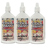 Cola Pano 100g Pct C 3 Acrilex