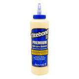 Cola Para Madeira Il Premium Wood Glue 473 Ml Titebond Cor Azul