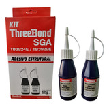 Cola Para Retrovisor Interno Threebond 50gr Bicomponente