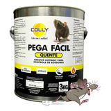 Cola Pega Rato Quente Captura De Roedores Hotmelt 3kg