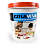 Cola Piso Vinilico 4kg Pronta Para Uso Manta Régua Vinilica