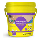 Cola Piso Vinílico Quartzolit Weberfloor Adesivo Balde 4kg
