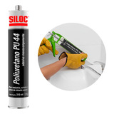 Cola Pu 44 Para Carroceria Automotivo Cinza 310ml 365g Siloc