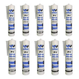 Cola Pu Mix44 Adesivo De Poliuretano 400g Kit C 10 Unidades