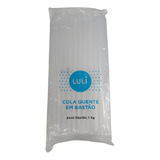 Cola Quente Bastão Fino 7 5mm X 30cm Pacote C 1kg 