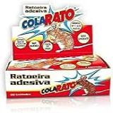 Cola Rato Ratoeira Armadilha Pega Mata Rato Caixa 20 Unidades Artplast