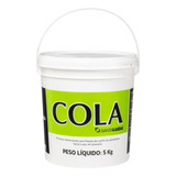Cola Rodapé Poliestireno E Mdf Branca 5kg Santa Luzia