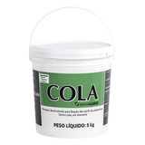 Cola Rodapé Poliestireno Rodateto Mdf Balde 5 Kg Santa Luzia