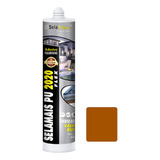Cola Selante Adesivo Silicone Pu Poliuretano Marrom Choco