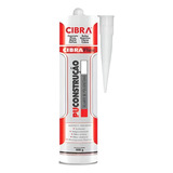 Cola Selante Poliuretano Cibra Pu Construção 400g Branco