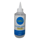 Cola Silicone Líquida Fria Luli 250ml Transparente