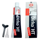 Cola Silicone Preta Black Motor Alta Temperatur Dirko Elring