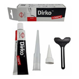 Cola Silicone Preta Black Motor Alta Temperatur Dirko Elring