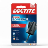 Cola Super Bonder Pincel 4g Aplicação Fácil Loctite