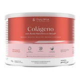 Colágeno Com Ácido Hialurônico E Verisol 120g Sabor Morango Tulípia Cosméticos