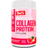 Colágeno Protein Hidrolisado Cpure Alta Concentração 450g Sabor Morango