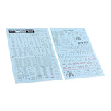 Colar Adesivo Waterslide Decalque Para Modelo Pg 1 60