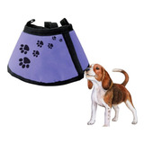 Colar Cirúrgico Elizabetano Cães Tecido N 4