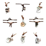 Colar Cordão Masculino Abercrombie Hollister Couro Legítimo