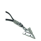 Colar Cordão Masculino Feminino Pingente Ponta Flecha Tribal