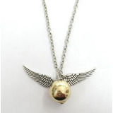 Colar Cordão Pomo De Ouro Quadribol Hermione Harry Potter