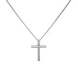 Colar Corrente De Aço Masculino Pingente Cruz Clement Religioso