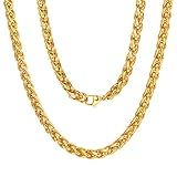 Colar De Corrente De Reposição Para Pingente-pingente ChainsPro De 3-6 Mm- Caixa De 3-6 Mm- Banhado A Ouro 18K -caixa De Presente De Envio-