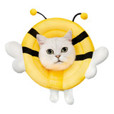 Colar Elizabetano Cone Tecido Gatos Cães Pós Cirúrgico Pet