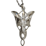 Colar Estrela Vespertina Arwen Prata 925 O Senhor Dos Aneis