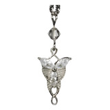 Colar Estrela Vespertina Arwen Prata 925 O Senhor Dos Aneis